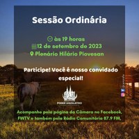 2ª Sessão Ordinária de setembro será marcada por Grande Expediente