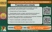 Atenção, comunidade! Vote na Consulta Popular e ajude a região!