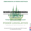 Confira os projetos de lei que irão à votação na Sessão Extraordinária desta sexta-feira