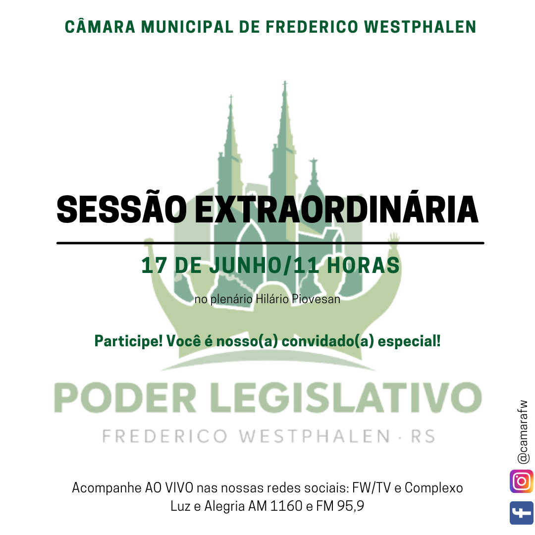 Confira os projetos de lei que irão à votação na Sessão Extraordinária desta sexta-feira