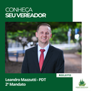 Conheça seu Vereador: Leandro Mazzutti