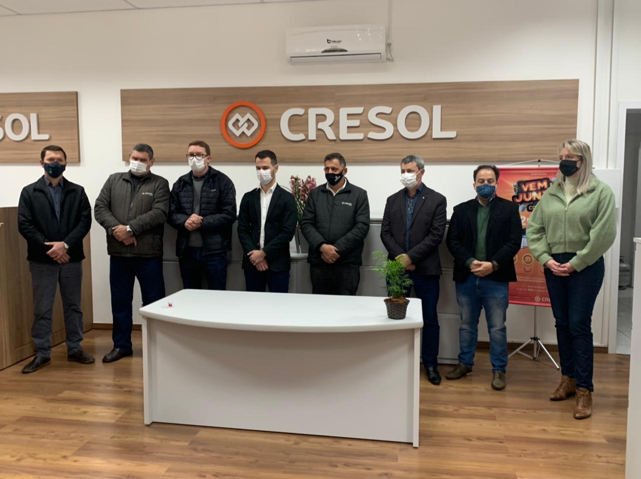 Em inauguração da Cresol agência Barril presidente do legislativo defende que é preciso trazer o modelo cooperativo para dentro da política