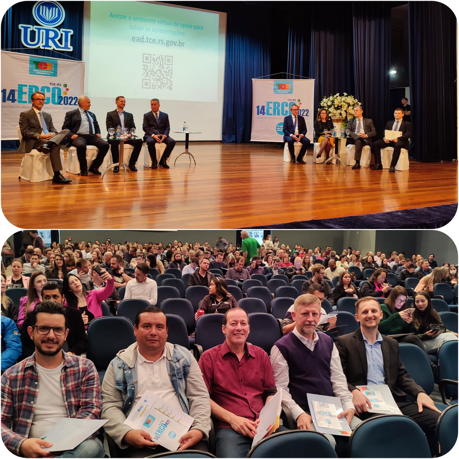 Equipe da Câmara participa do 14º Encontro Regional de Controle e Orientação do TCE/RS