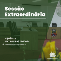 Legislativo realiza 28ª Sessão Extraordinária do ano nesta sexta-feira