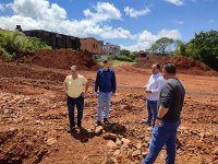 Mesa Diretora visita obras da nova sede do Sindicato dos Servidores Municipais