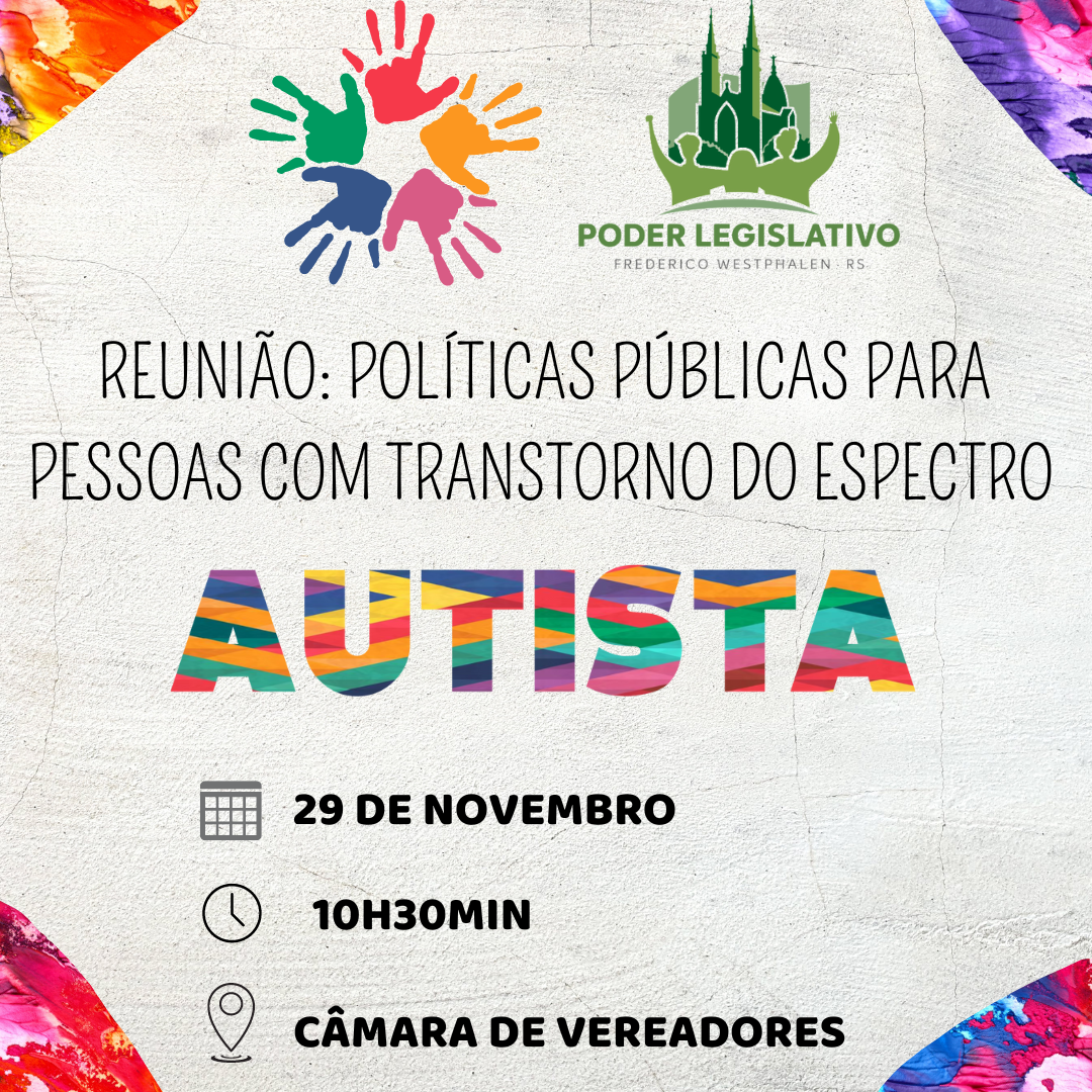 Políticas públicas para pessoas com Transtorno do Espectro Autista serão debatidas em reunião na Câmara