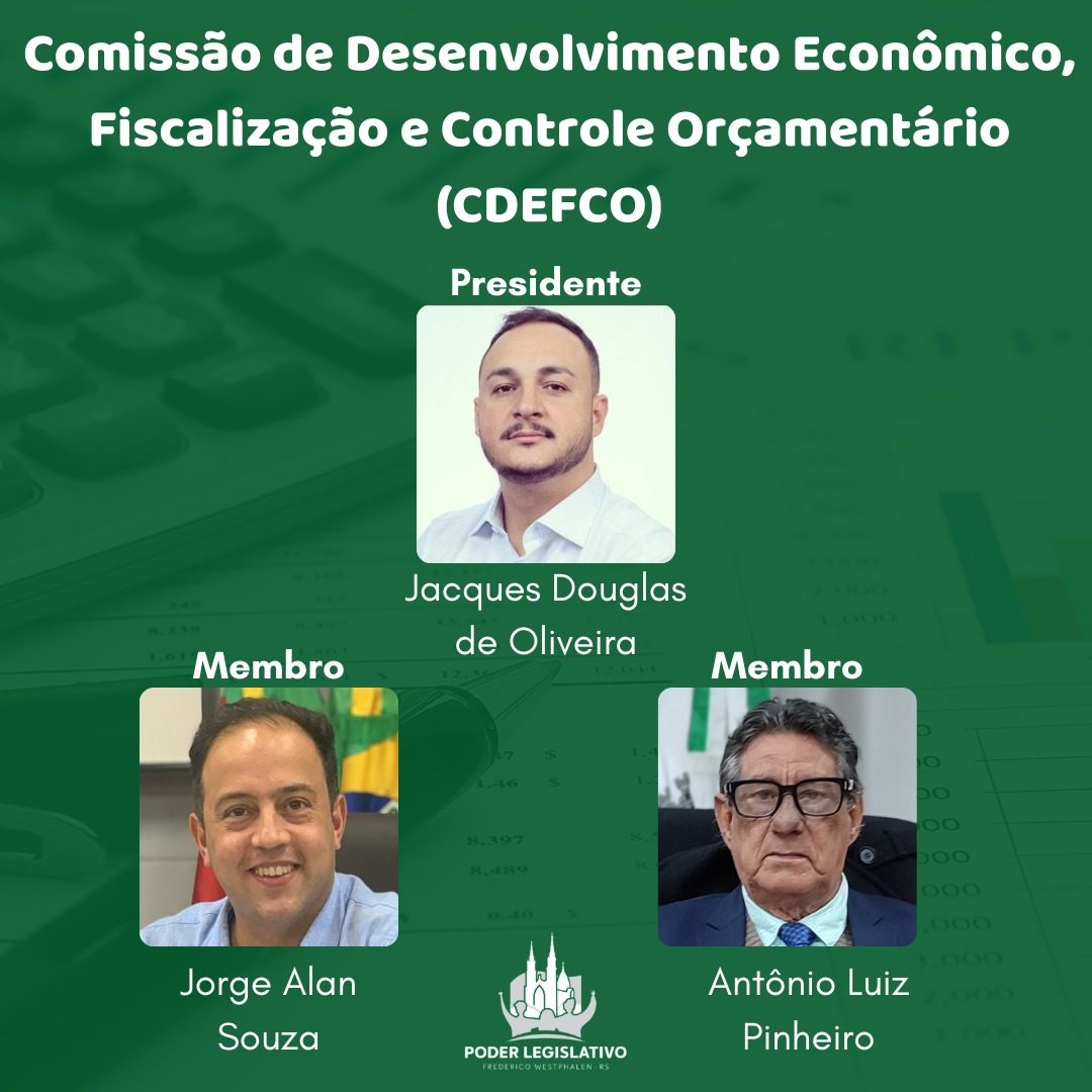 Por dentro do Poder Legislativo em 2023 – A Comissão de Desenvolvimento Econômico, Fiscalização e Controle Orçamentário 