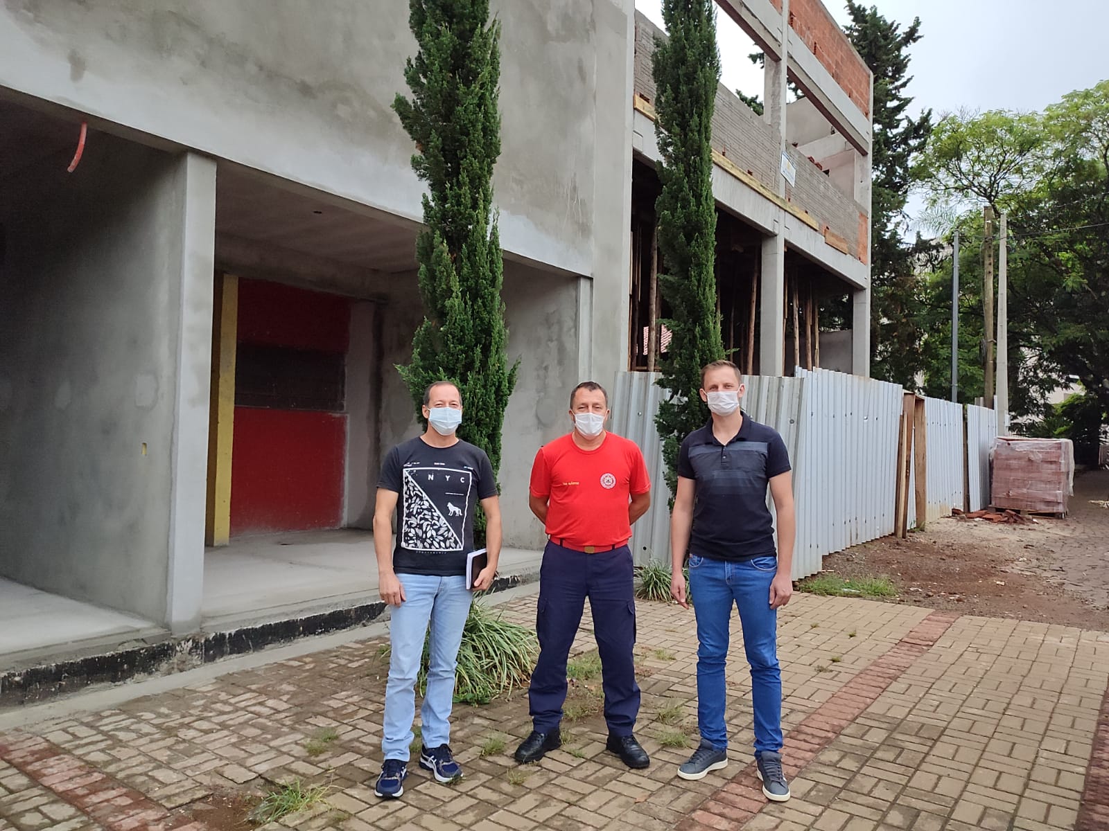 Presidente do Legislativo visita novo comandante do Corpo de Bombeiros de Frederico Westphalen