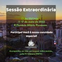 Quarta-feira com Sessão Extra na Casa do Povo. Confira a pauta!