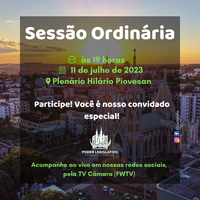 Sessão Ordinária desta terça-feira tem Grande Expediente