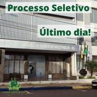 Último dia para inscrições no Processo Seletivo Simplificado da Câmara de Vereadores de FW