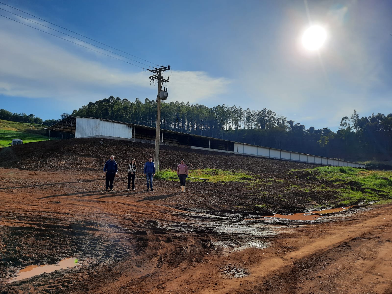 Vereadores acompanham secretário da agricultura em roteiro por obras no interior 